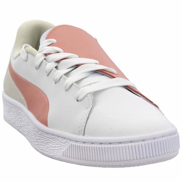 puma peach sneakers